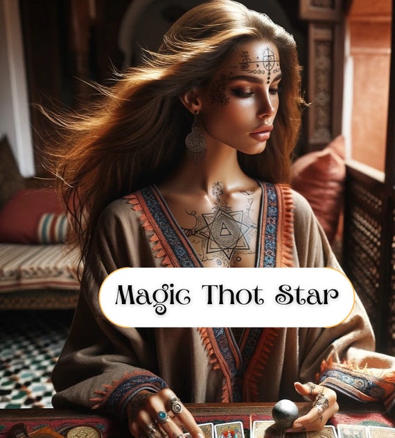 Unlock the Secrets of the Magic Thot Star- Expert Tarot Reading Service قراءة شاملة بالنجمة السحرية