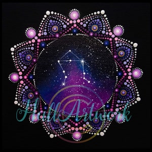 Air Zodiac Sign Mandala