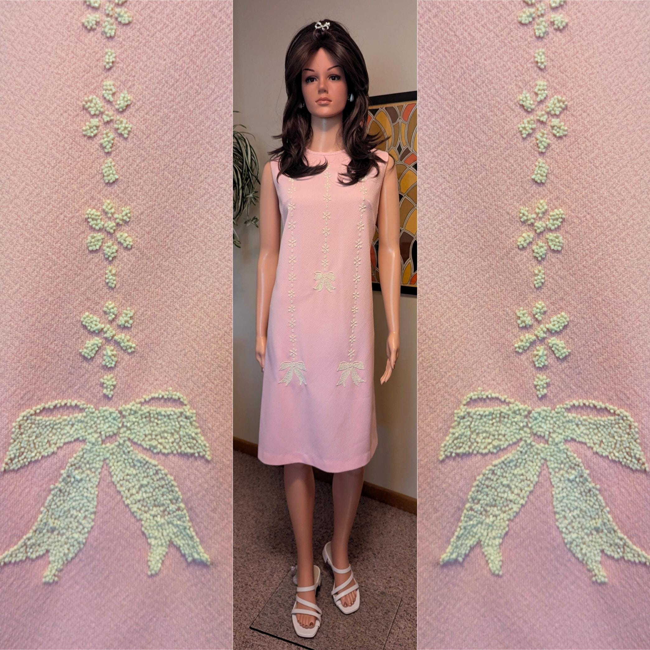Beaded Shift Dress - Etsy