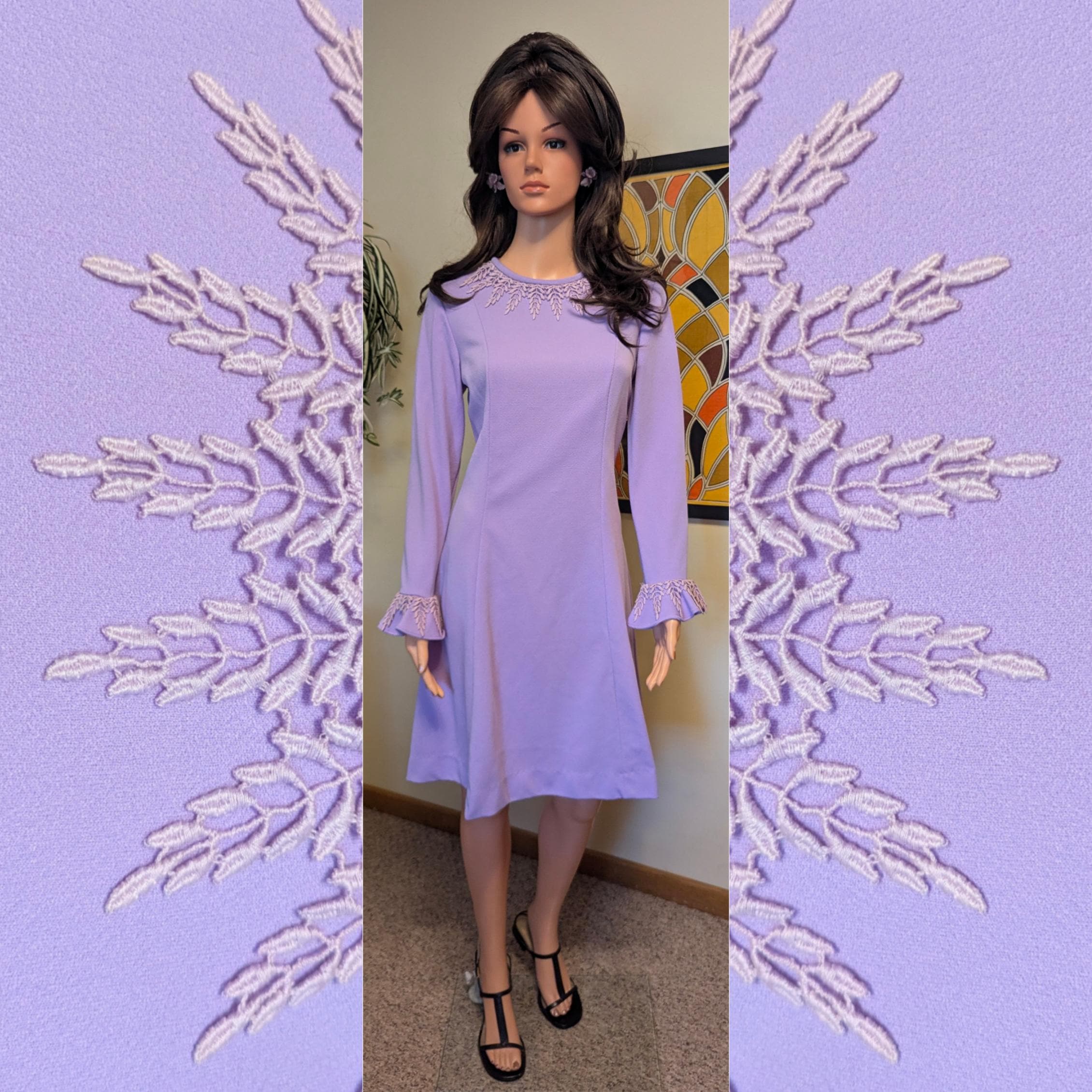 fitted lace wedding dress Coven Velvet Bell Sleeve Dress  Spacewomanshop