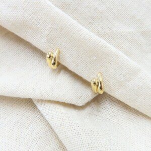 Wrapped around small cute earring