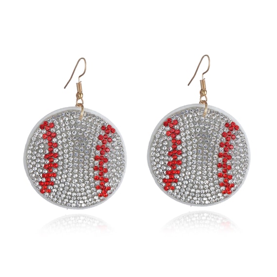 Orecchini in resina a forma di pallacanestro in argento sterling all'ingrosso per il tuo negozio
