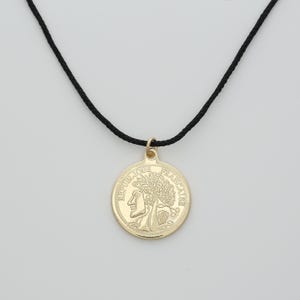Republique francaise gold coin necklace - Etsy 日本