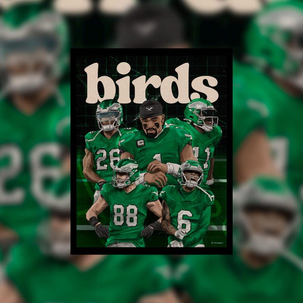 2024 Birds 11x14 Print