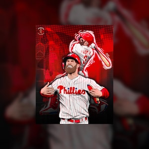 MY F***ING HOUSE Bryce Harper Print