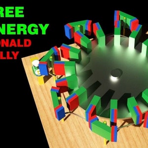 Magnet Motor Free Energy Generator Donald Kelly 3d Model Stl Etsy