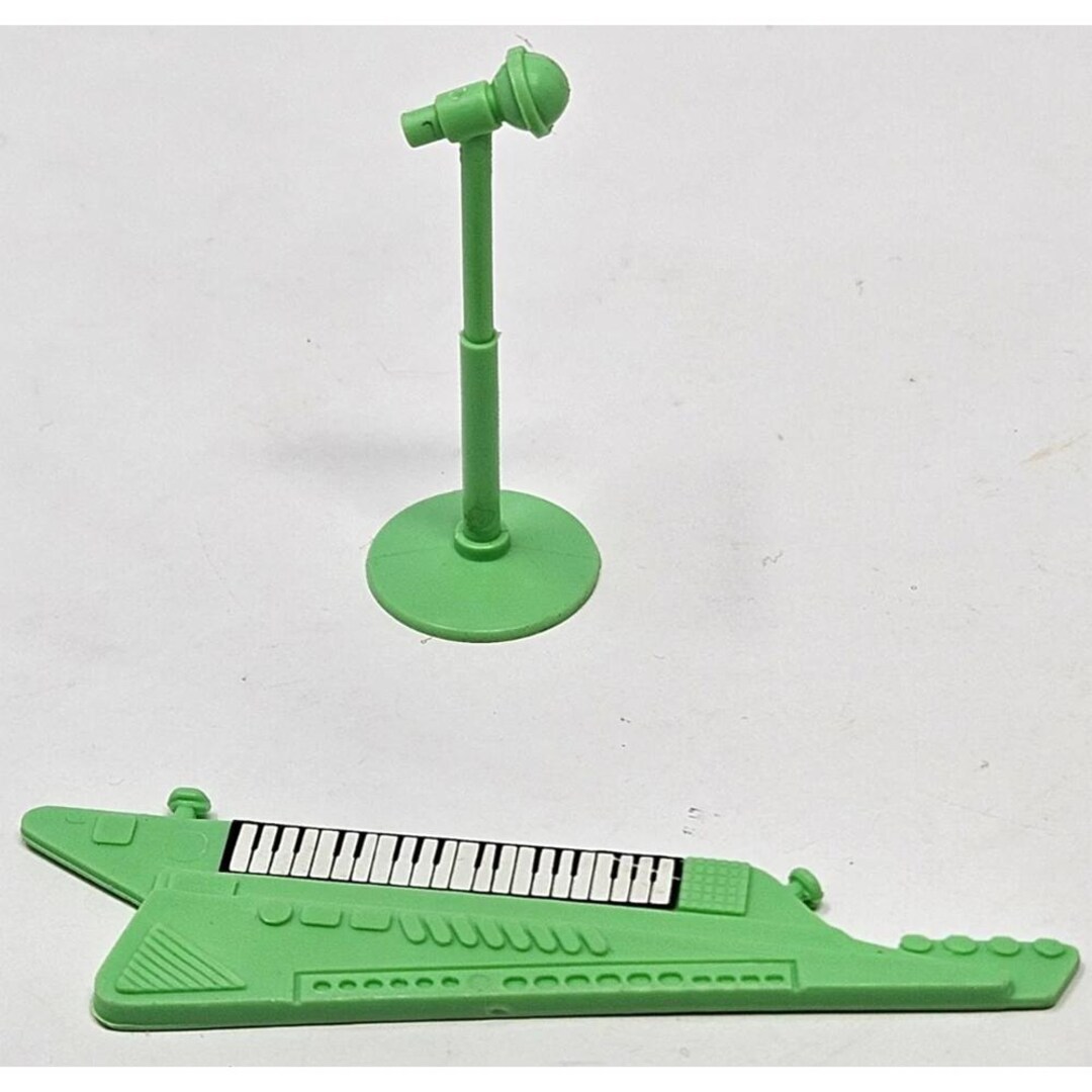 Trolls Instruments Vintage Trolls Instrument Keytar and Mic - Accessories - Green - Etsy