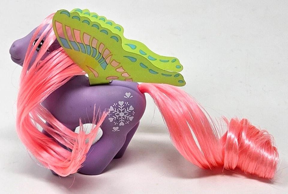 Vintage My Little Pony Windy Wing Flurry – Poney Hasbro 1988