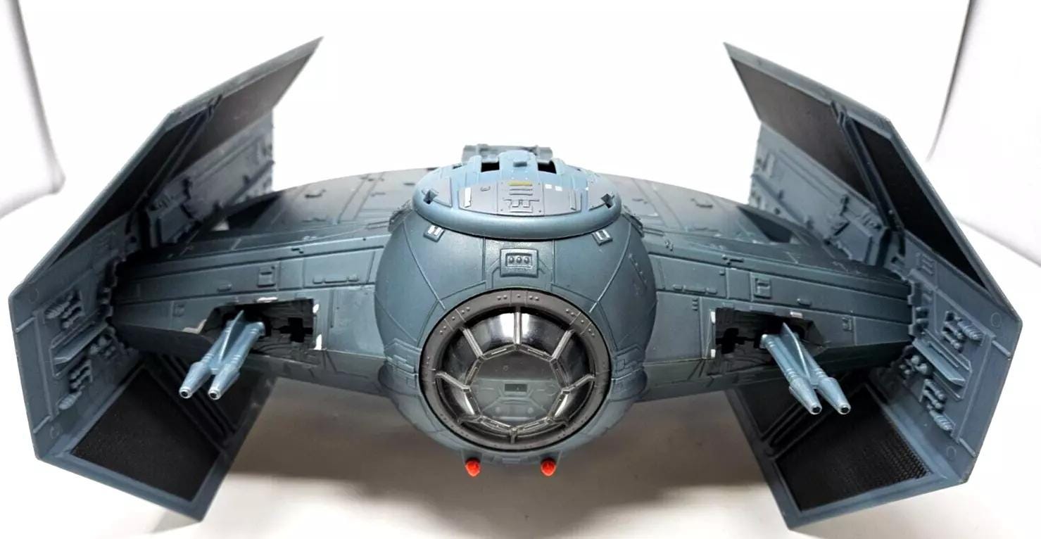 2003 hasbro darth vader tie fighter