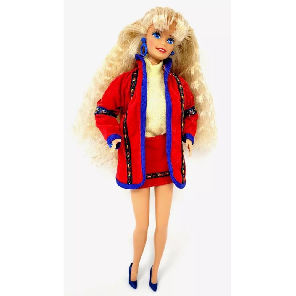 Barbie 1990 benetton Italia
