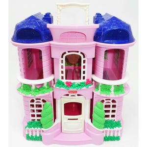Vintage Fisher Price Loving Family Sweet Streets Town House 74916