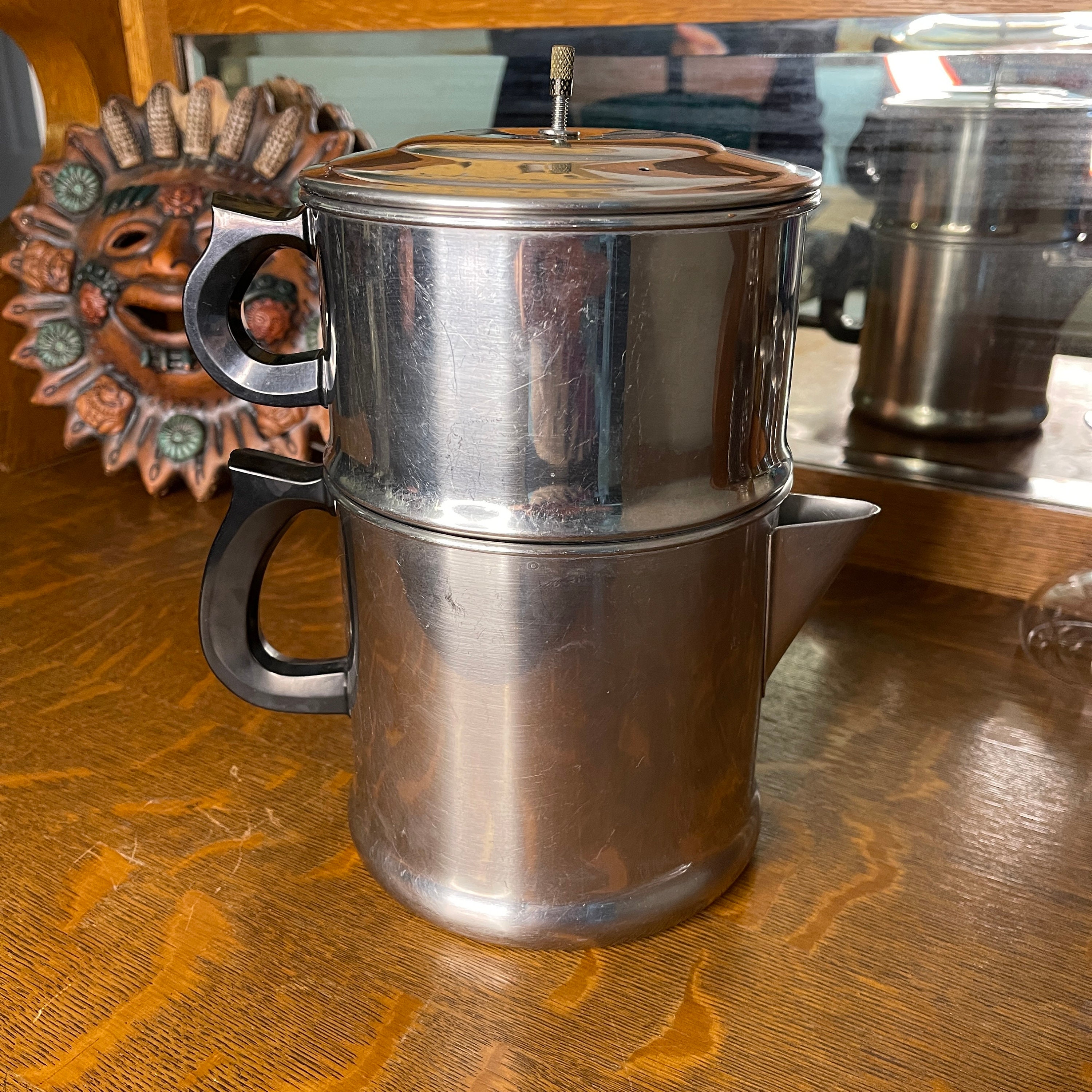 NonElectric Pour Over Drip Coffee Pot / Vintage Camping Etsy