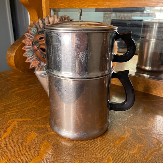 NonElectric Pour Over Drip Coffee Pot / Vintage Camping Etsy
