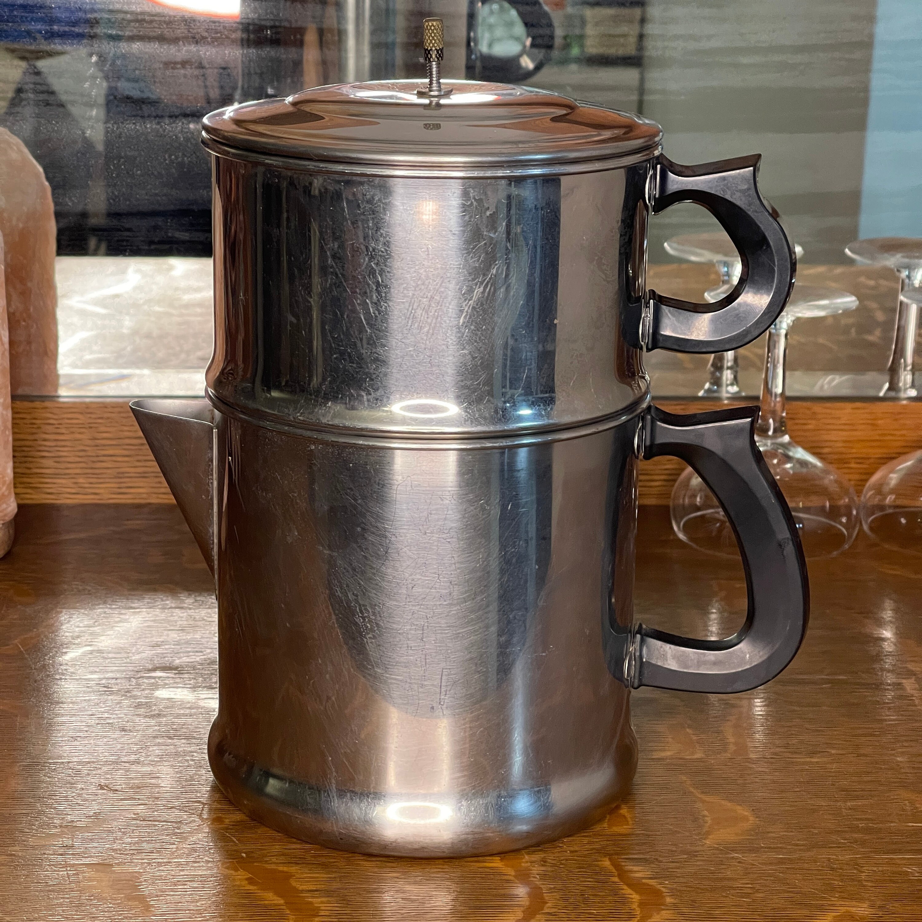 NonElectric Pour Over Drip Coffee Pot / Vintage Camping Etsy