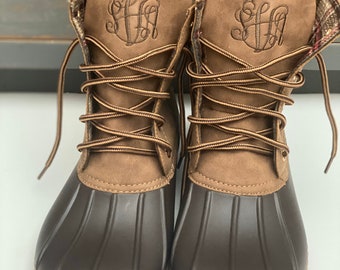 custom duck boots