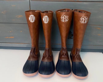 mens tall duck boots