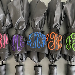 Monogrammed Umbrella- Personalized Umbrella- Custom Umbrella - Monogrammed Rain Gear