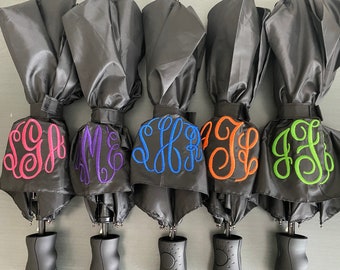 Monogrammed Umbrella- Personalized Umbrella- Custom Umbrella - Monogrammed Rain Gear