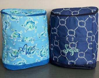 Monogrammed Backpack Cooler/ Insulated Backpack Cooler/ Cooler Bag/ Backpack Cooler Bag