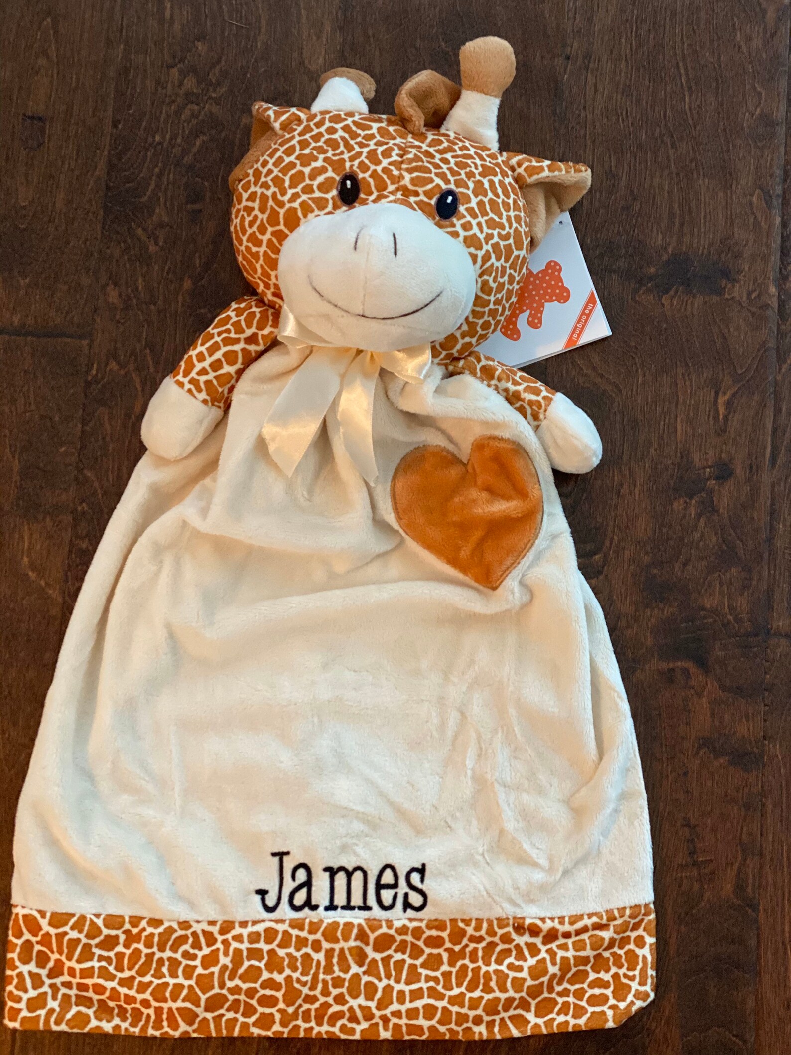 Monogrammed Lovey Blanket Monogrammed Baby Gifts | Etsy