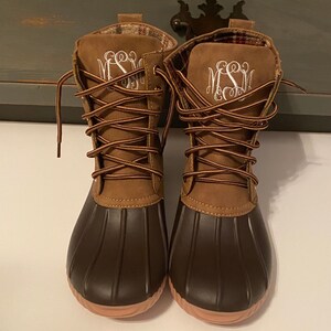 custom duck boots