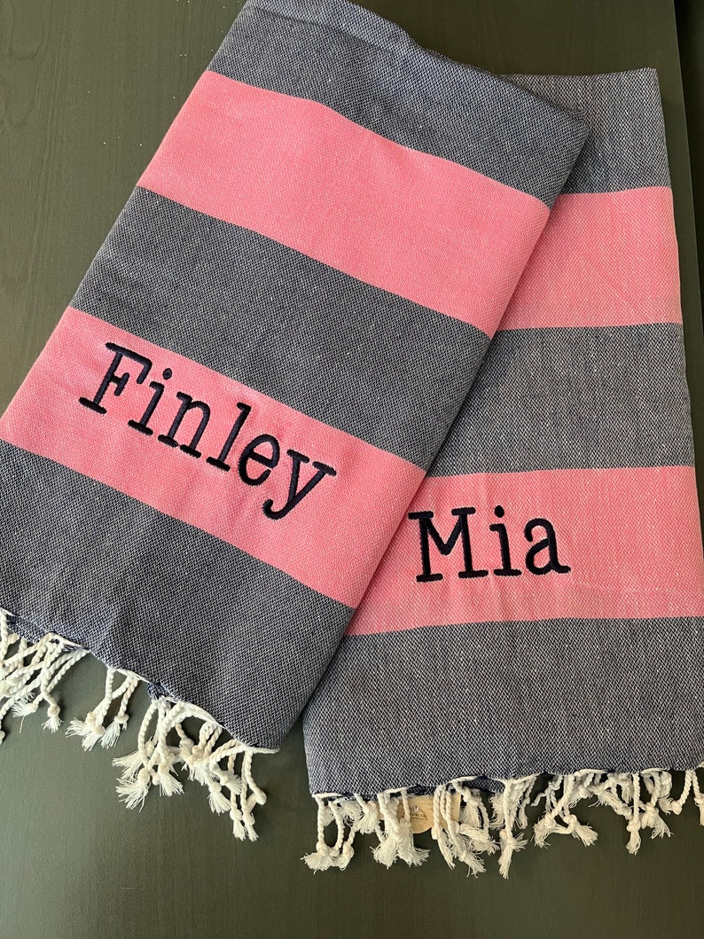Turkish Towels Personalized Turkish Beach Towels Etsy
