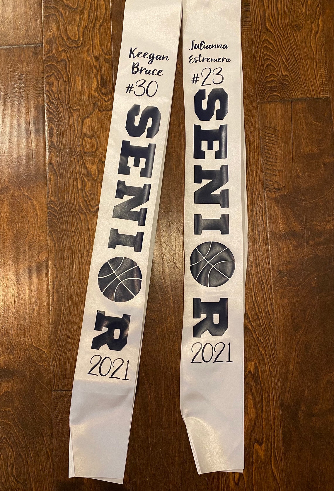 Senior Sashes Senior Recognition Sashes Senior Night Sport Etsy