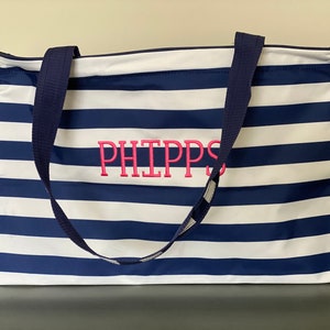 Monogrammed Beach Bag - Ultimate Beach Bag - Oversized Bags