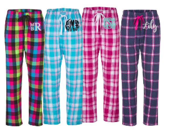 Pink Plaid Pajamas - Etsy