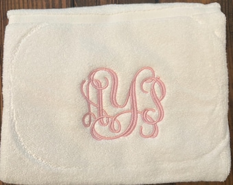 Monogrammed Floor Towel - Custom Floor Mat - Monogrammed Floor Mat