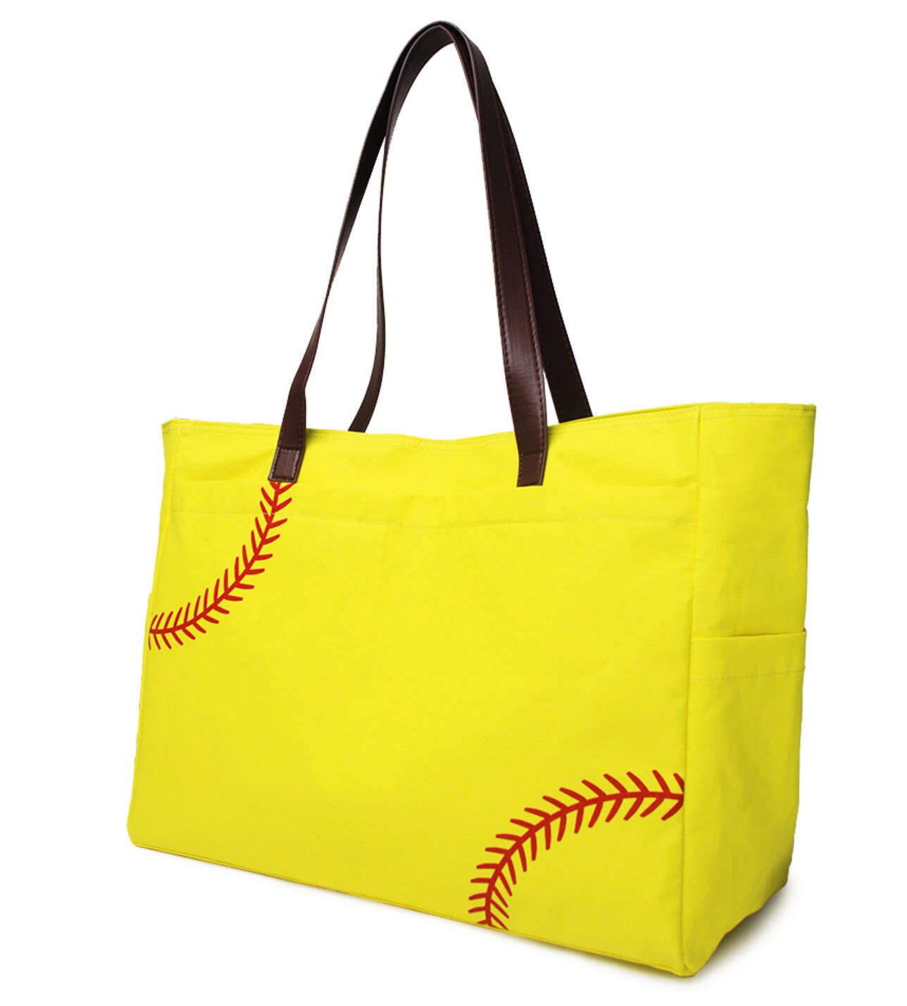 Monogrammed Softball Tote Bag Monogrammed Softball Bag Etsy