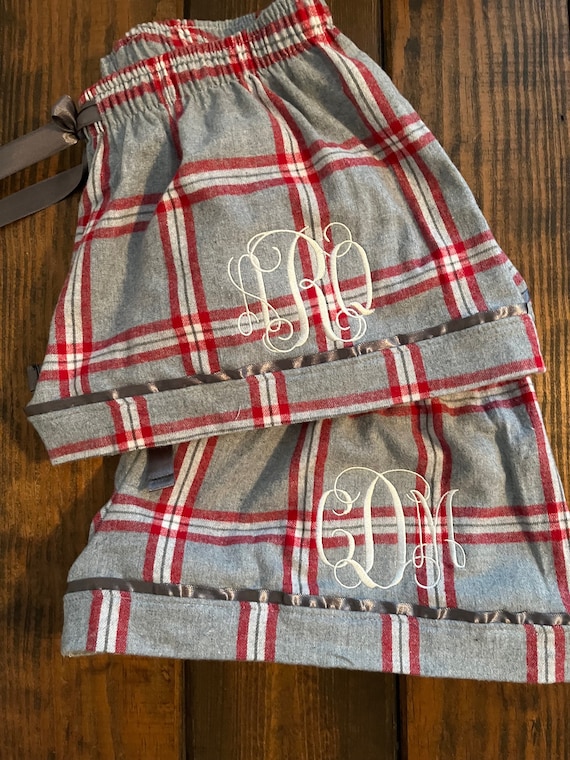 Monogrammed pajama shorts hot sale