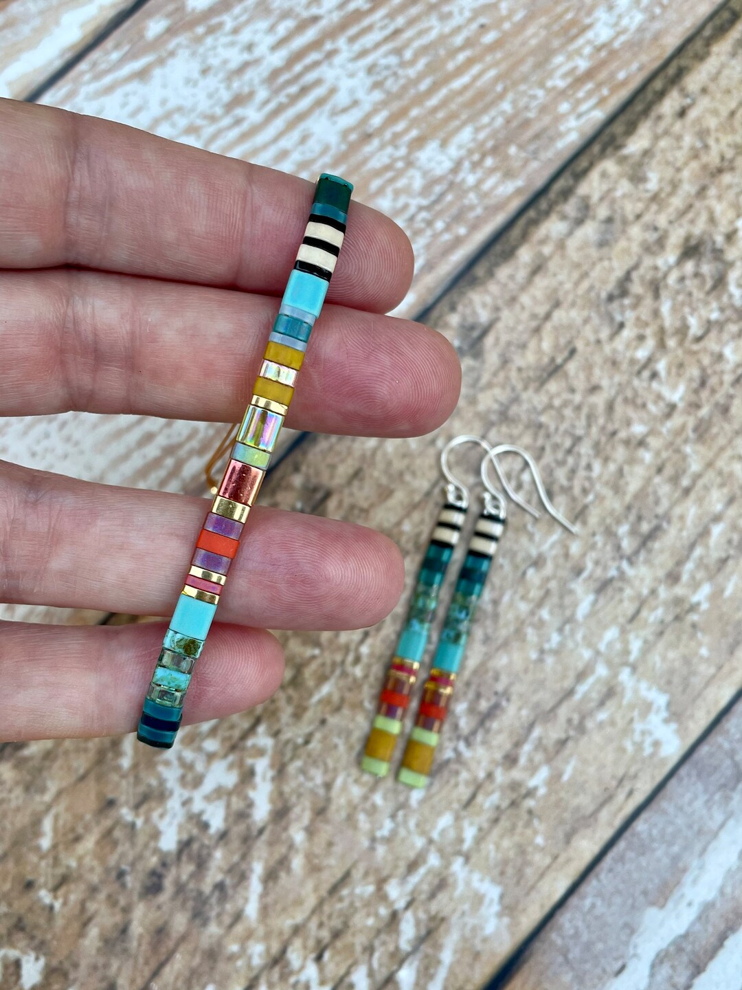 Teal - Palette Colorblock Bracelet