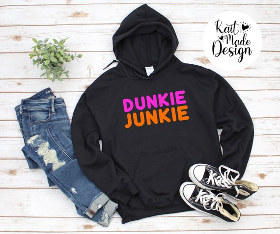dunkin donuts brown sweatshirt