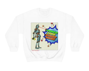 ROBOT LASER Crewneck Sweatshirt