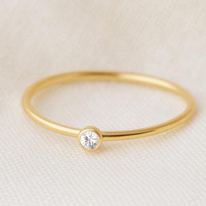 14K Gold Filled Ring, Dainty Stacking Ring, Minimalist Ring, Thin Gold Ring, Everyday Jewellery, Gift for Her, Minimalist Gold Ring, Minimal