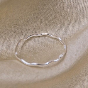 Sterling Silver Band Ring, Silver Stacking Rings, Stackable Rings, Thin Rings, Custom Ring, Silver Rings Set, Ring For Her, Gift For Her