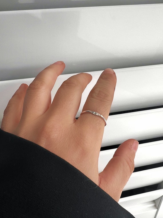 Silver thumb ring clearance pandora