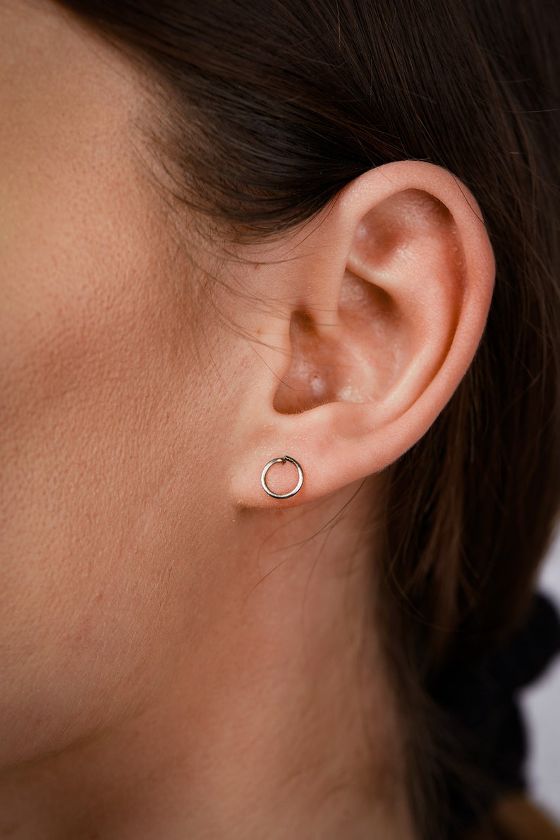 Titanium Stud Earrings Titanium Earrings Stud Earrings Gift Etsy UK