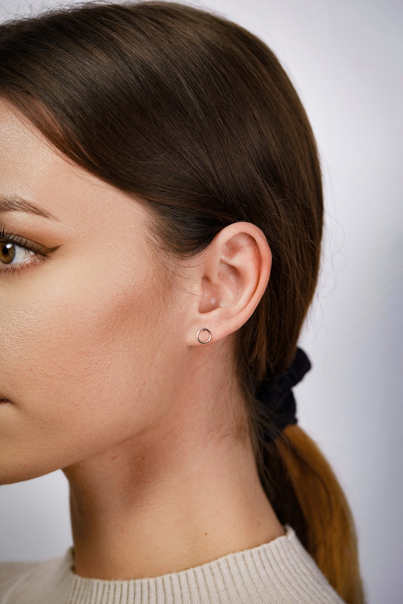 Titanium Stud Earrings Titanium Earrings Stud Earrings Gift Etsy UK