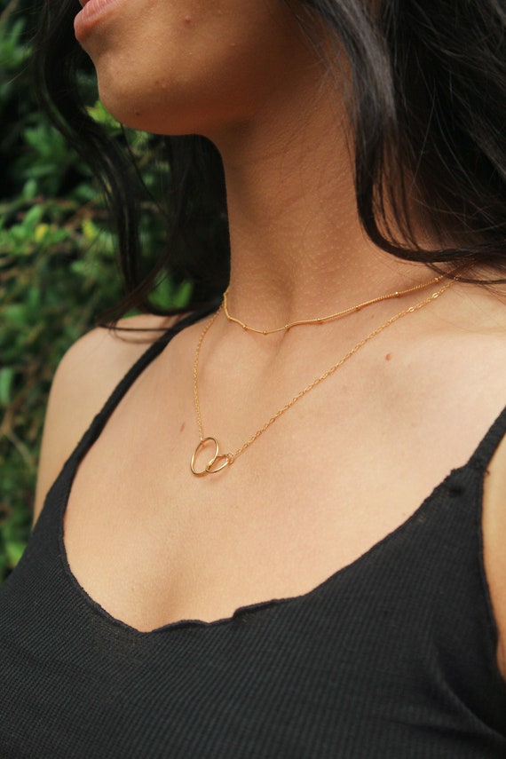 14k gold necklace for clearance her