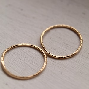 Gold Hoop Earrings, Gold Earrings, 14k Gold Hoops, Hammered Hoop Earrings, Minimalist Gold Earrings, Hoop Earrings Gold, Gift For Her