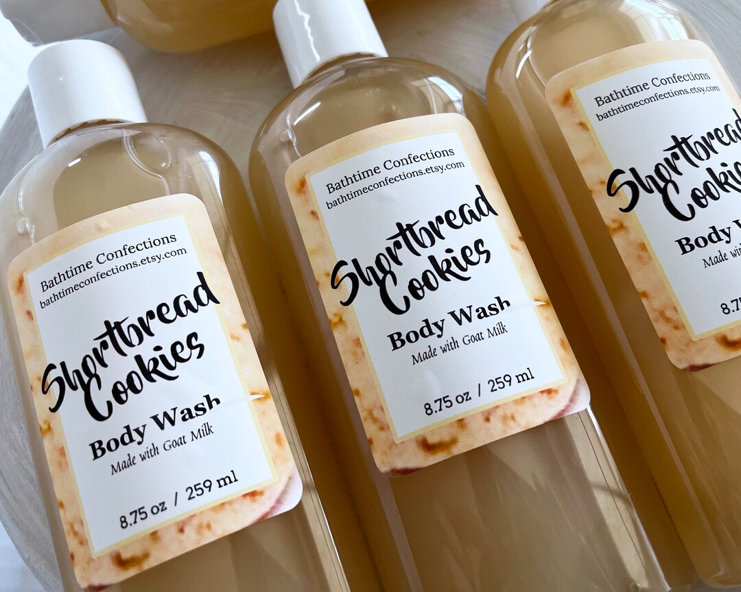 Shortbread Cookies Body Wash, Shower Gel Etsy