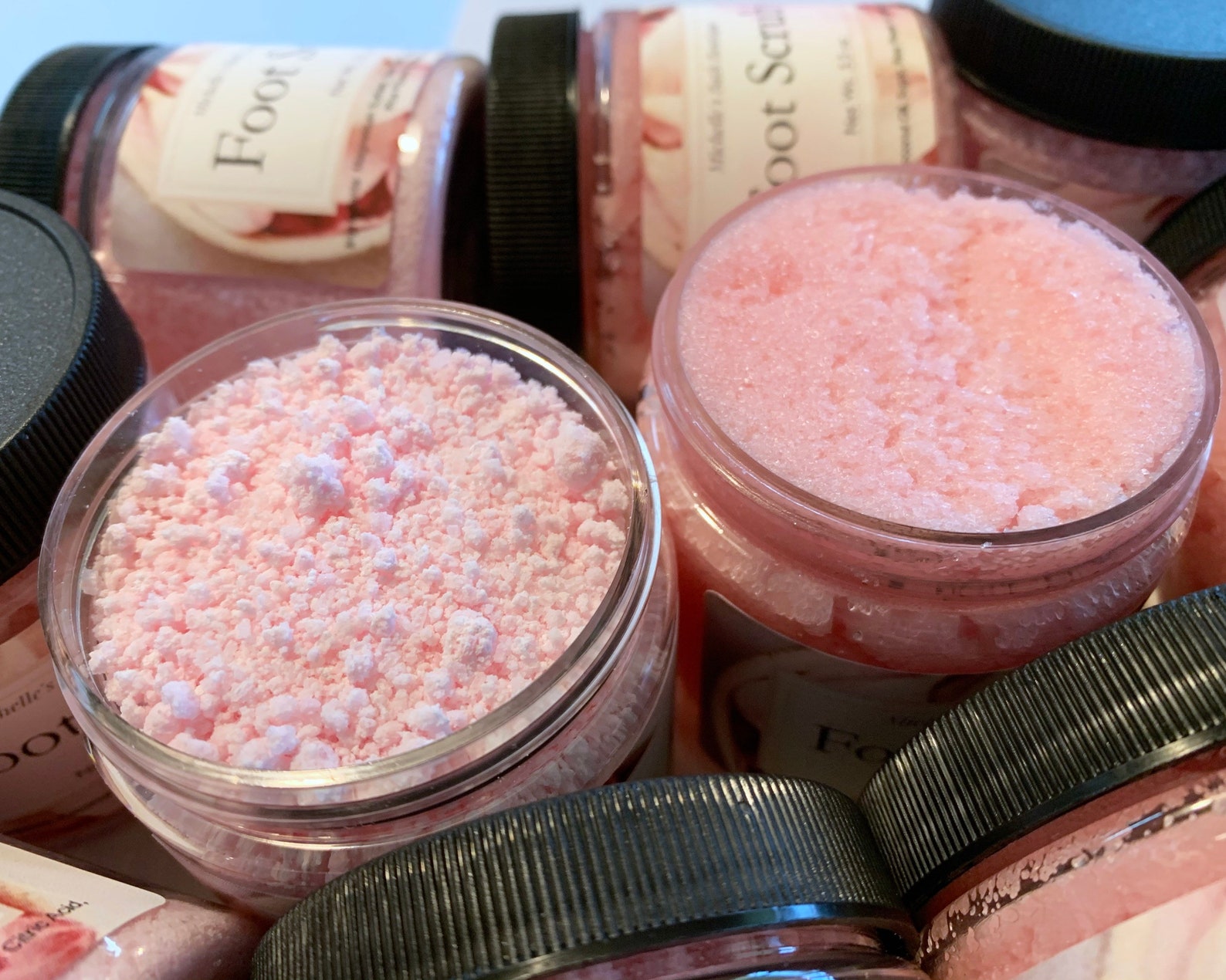 Pedicure Set Foot Soak & Scrub Natural Foot Care Etsy