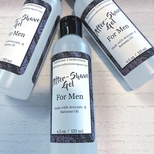 After-Shave Gel, After Shave Moisturizing Gel, For Men