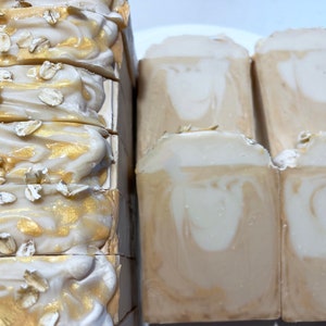 Oatmeal Milk & Honey Soap Bars, Artisan Soap