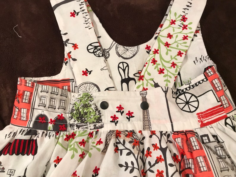 Girls Paris dress Ready to ship with FREE SHIPPING