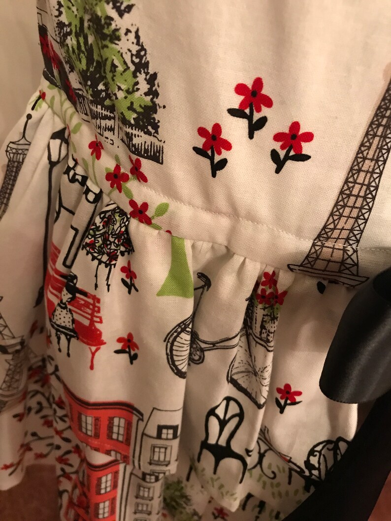 Girls Paris dress Ready to ship with FREE SHIPPING