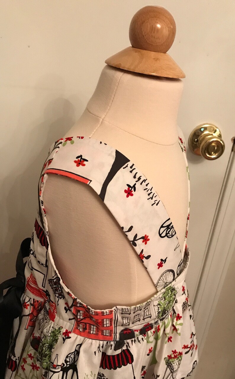 Girls Paris dress Ready to ship with FREE SHIPPING