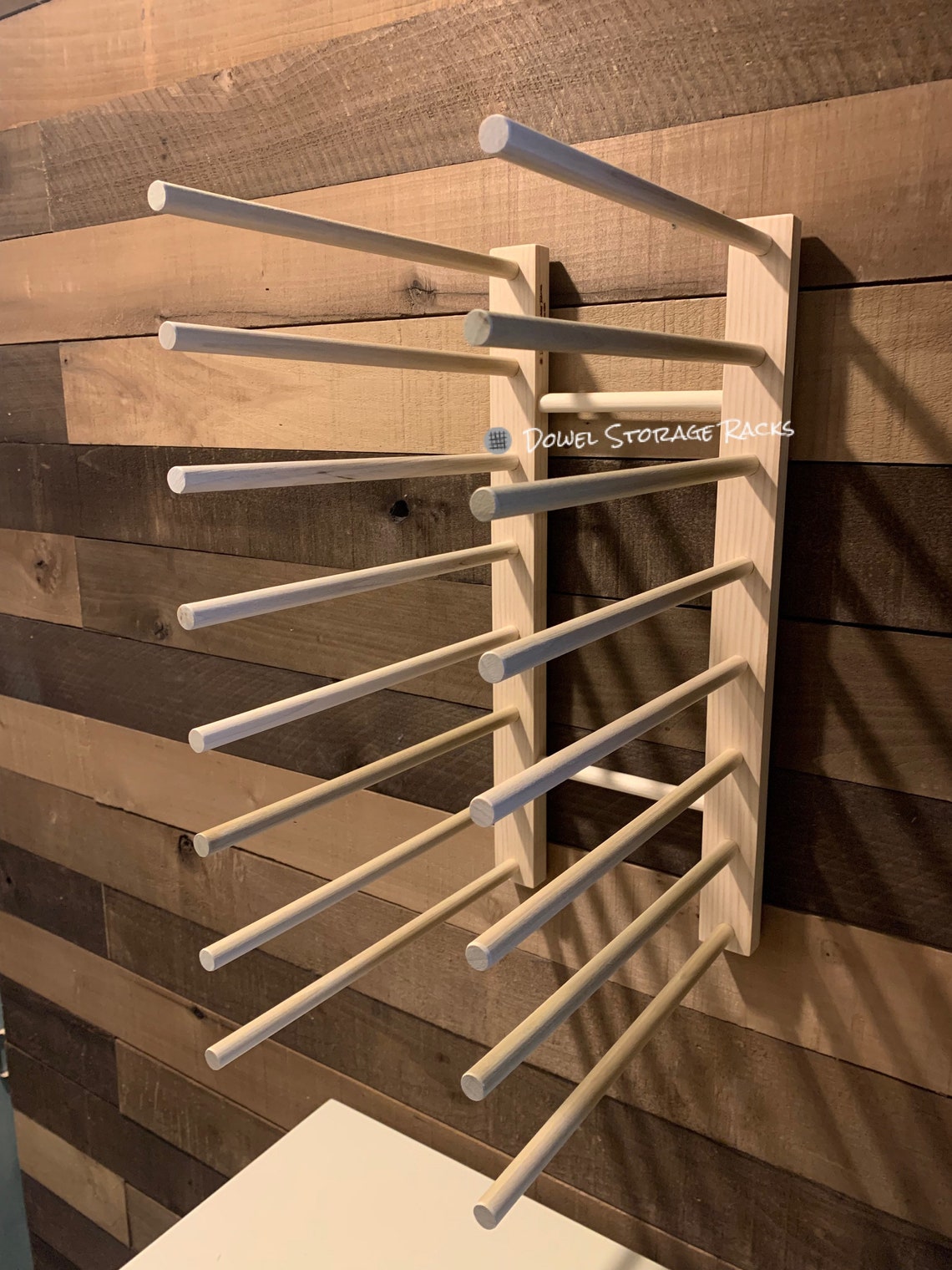 Wall Mount Art Storage / Drying Rack - Etsy